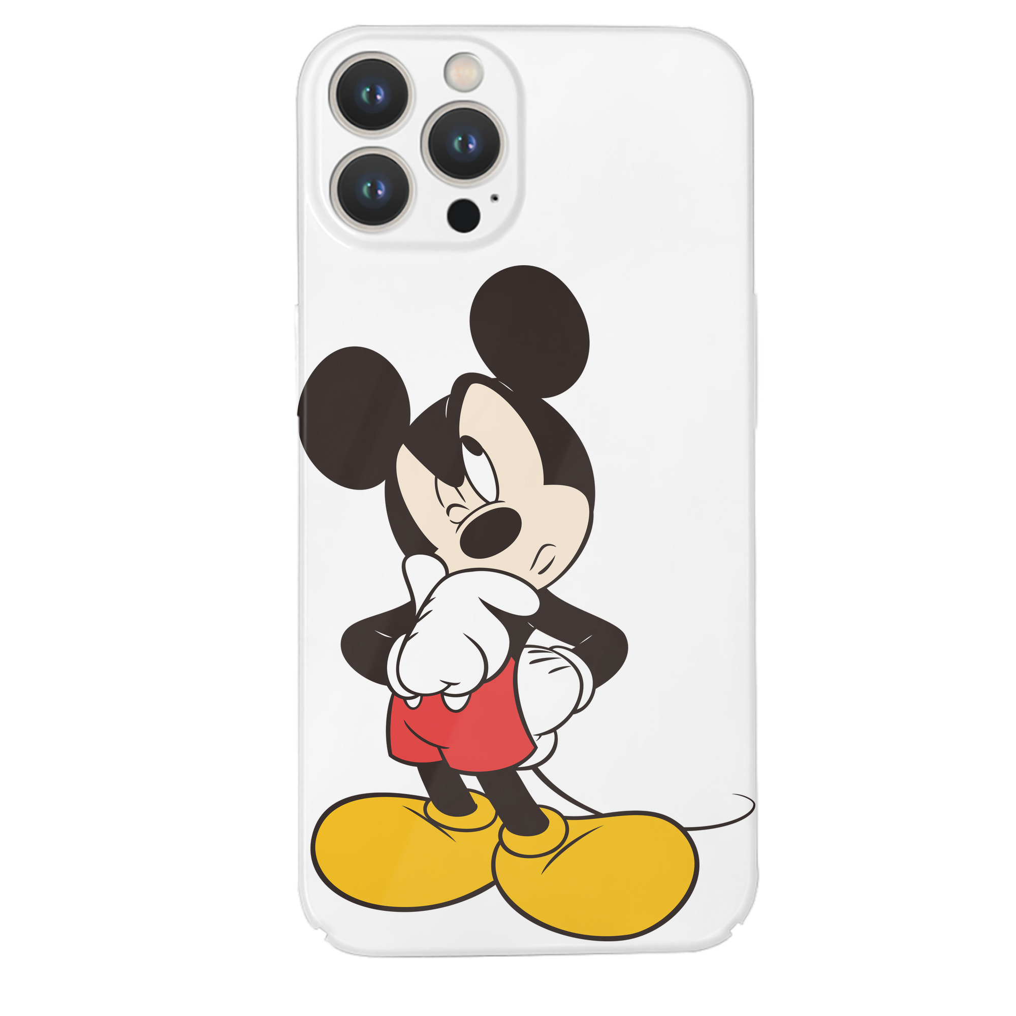 （画像用） ミッキーマウス Mickey Mouse 【iPhone 14シリーズ対応】ハードケース